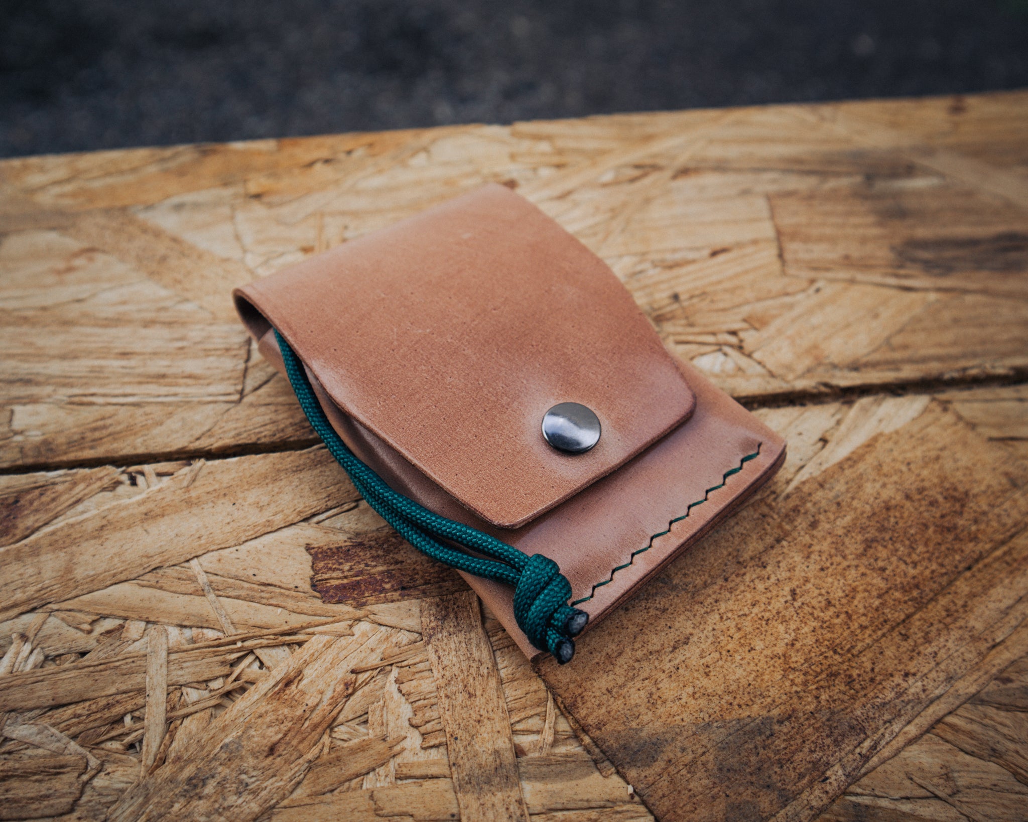 Clann Cardholder — Rocado Shell Cordovan (Natural)