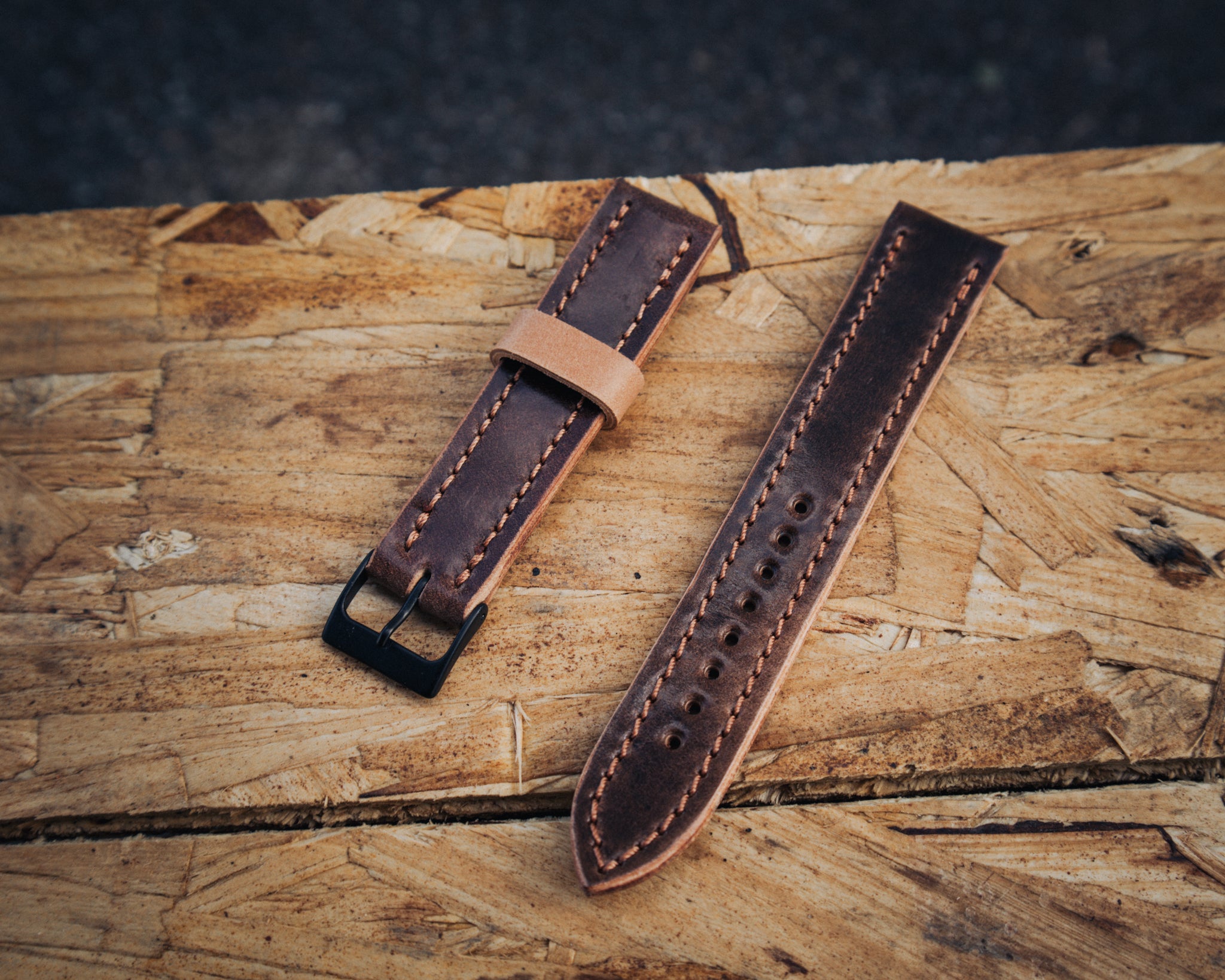 Shell Cordovan Watch Strap (20mm Lug)