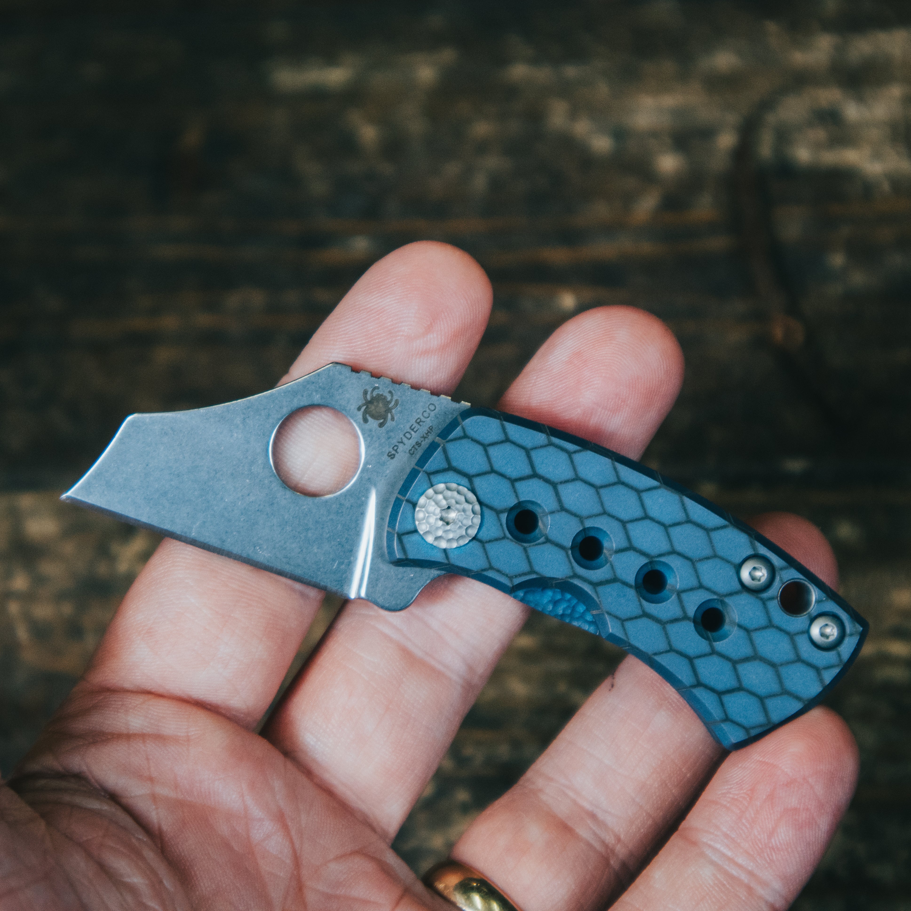 Spyderco McBee Custom Honeycomb