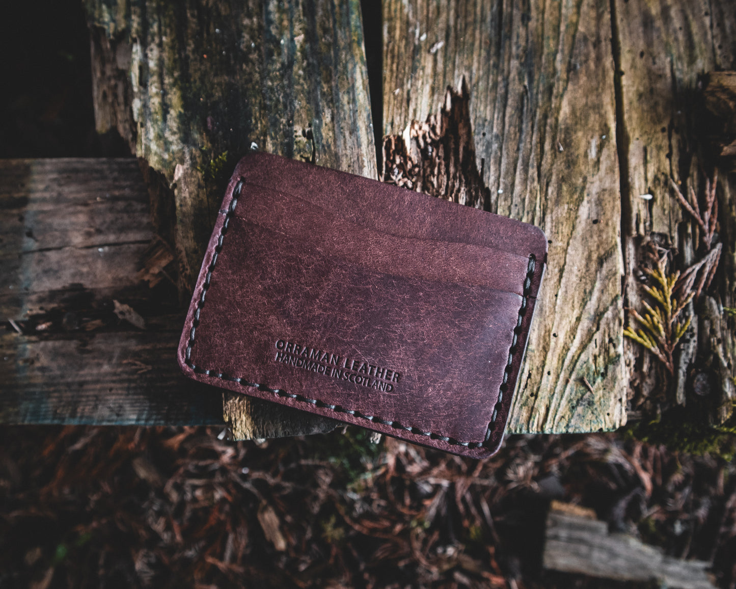 The Highland XL - Handmade Leather EDC Cardholder