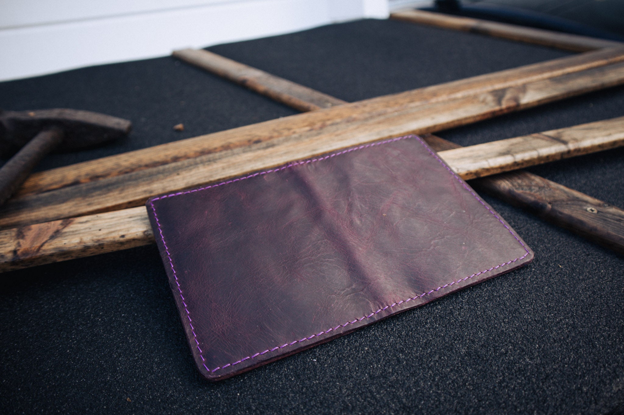 The Antrin Wallet - Handmade EDC Passport wallet