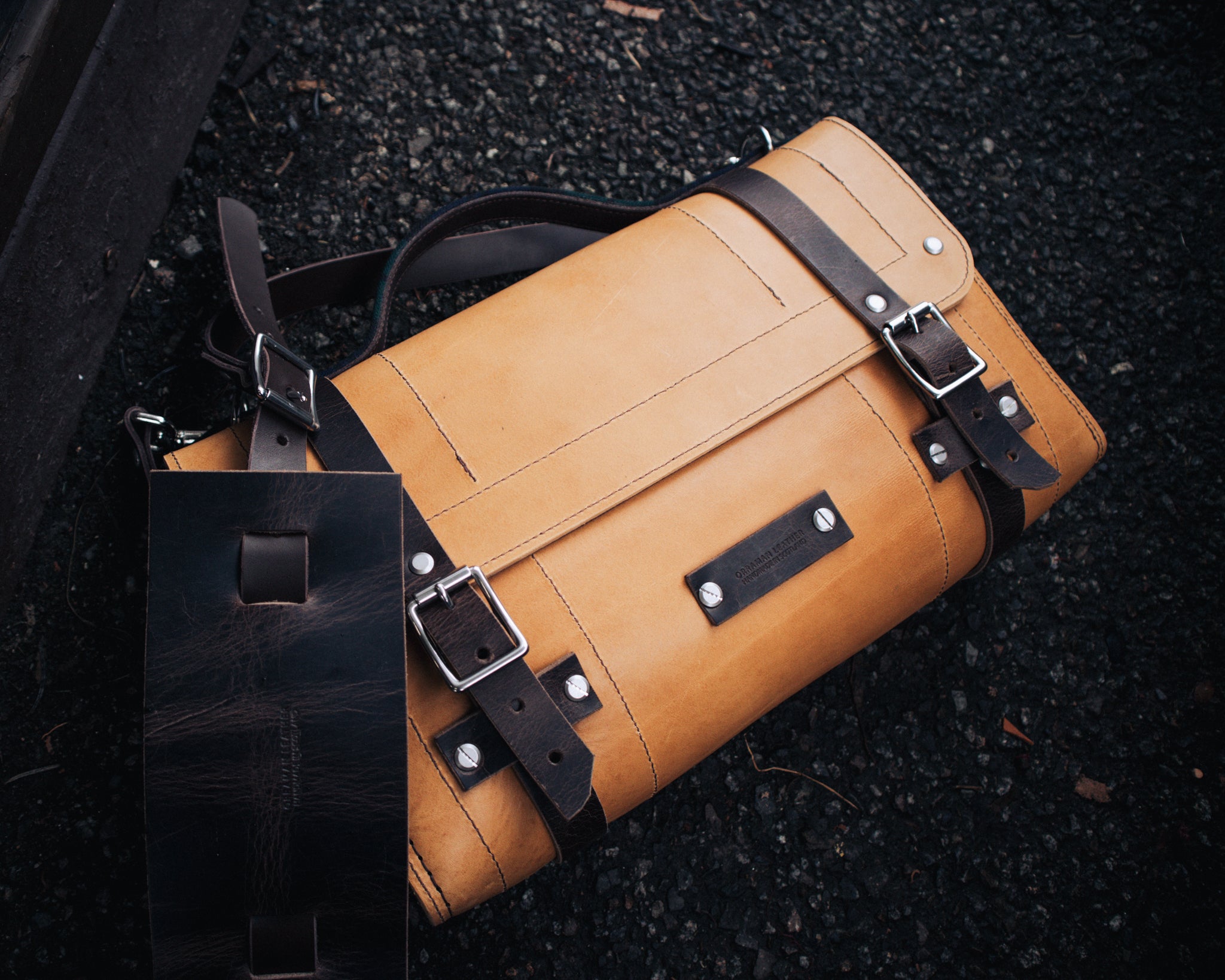 The Outlander Satchel - Black Watch