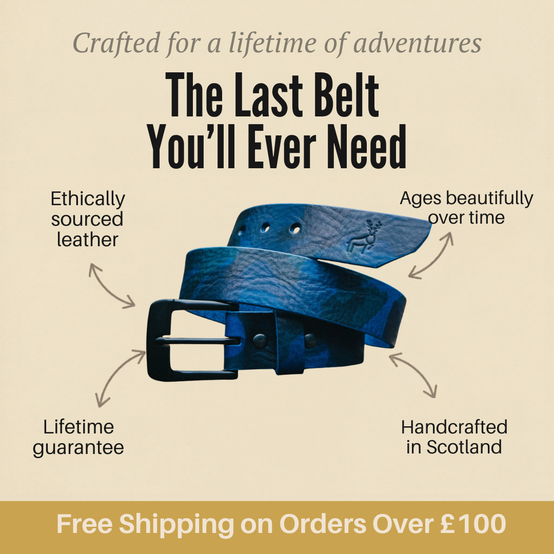 LIMITED RUN | Blue Tiger - Camo Belt