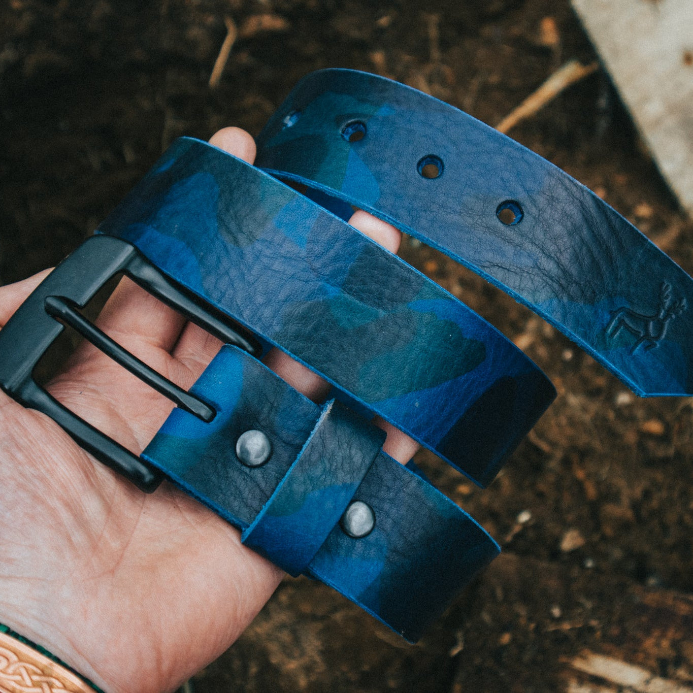 LIMITED RUN | Blue Tiger - Camo Belt