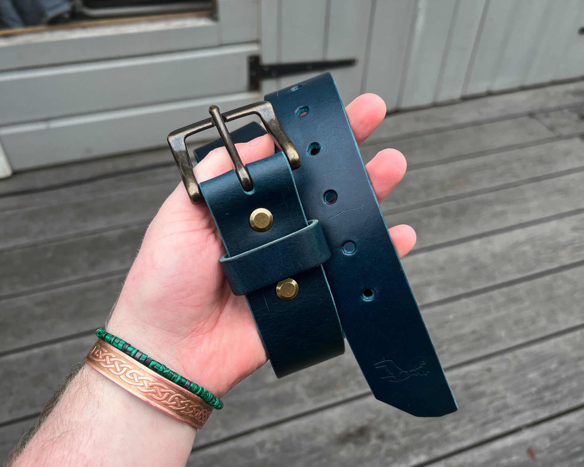 Auld Navy Belt - 31" Waist - CLEARANCE
