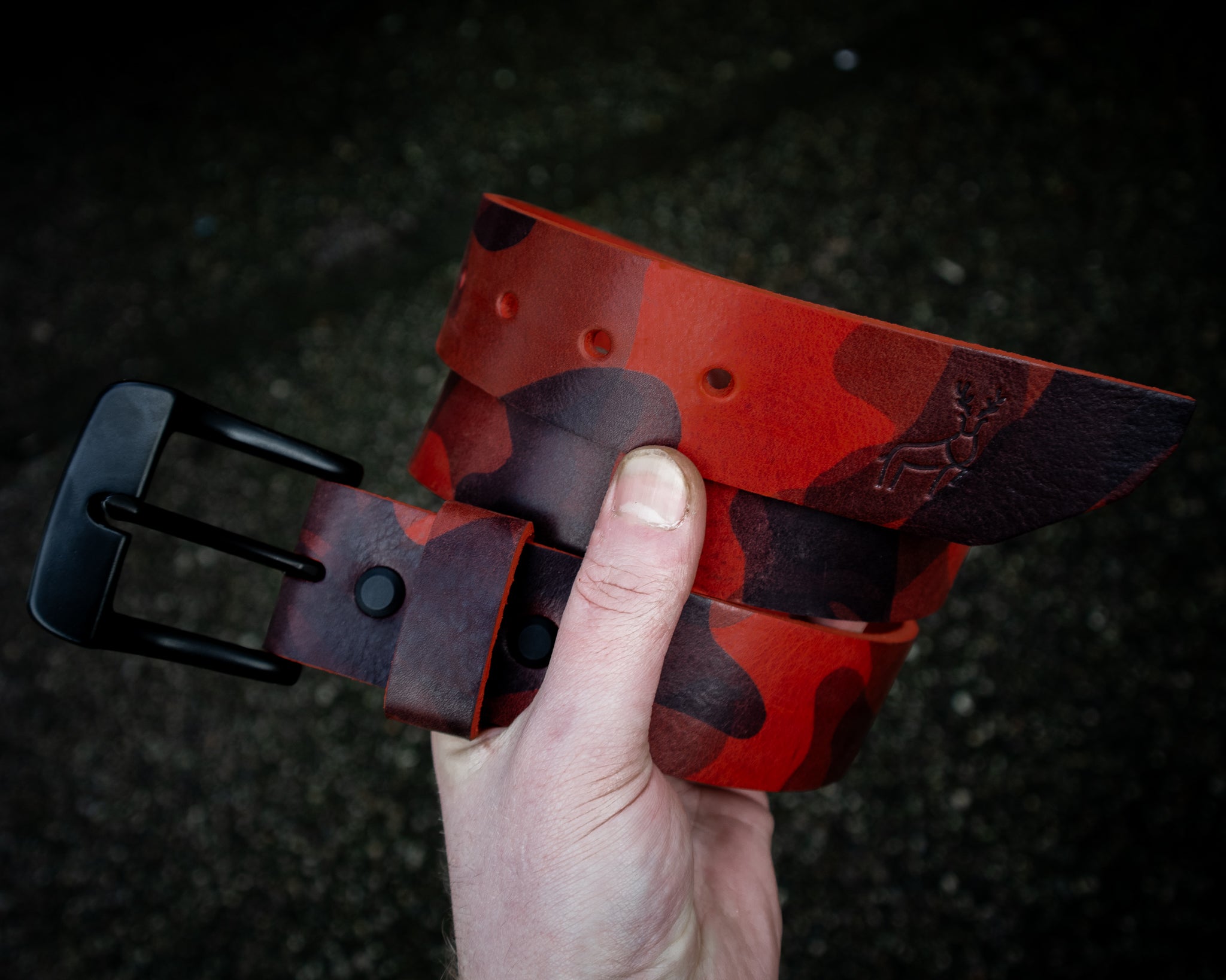 LIMITED RUN | RED Tiger - Camo Belt