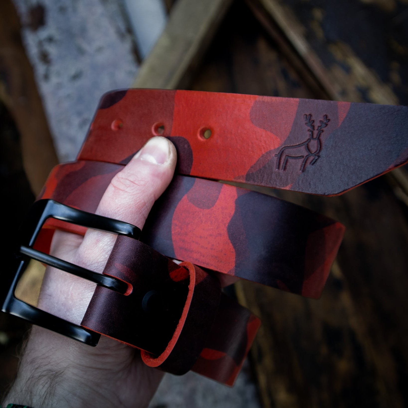 LIMITED RUN | RED Tiger - Camo Belt