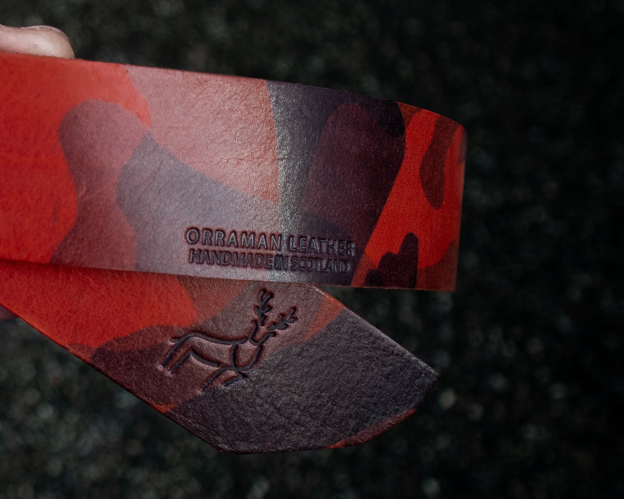 LIMITED RUN | RED Tiger - Camo Belt