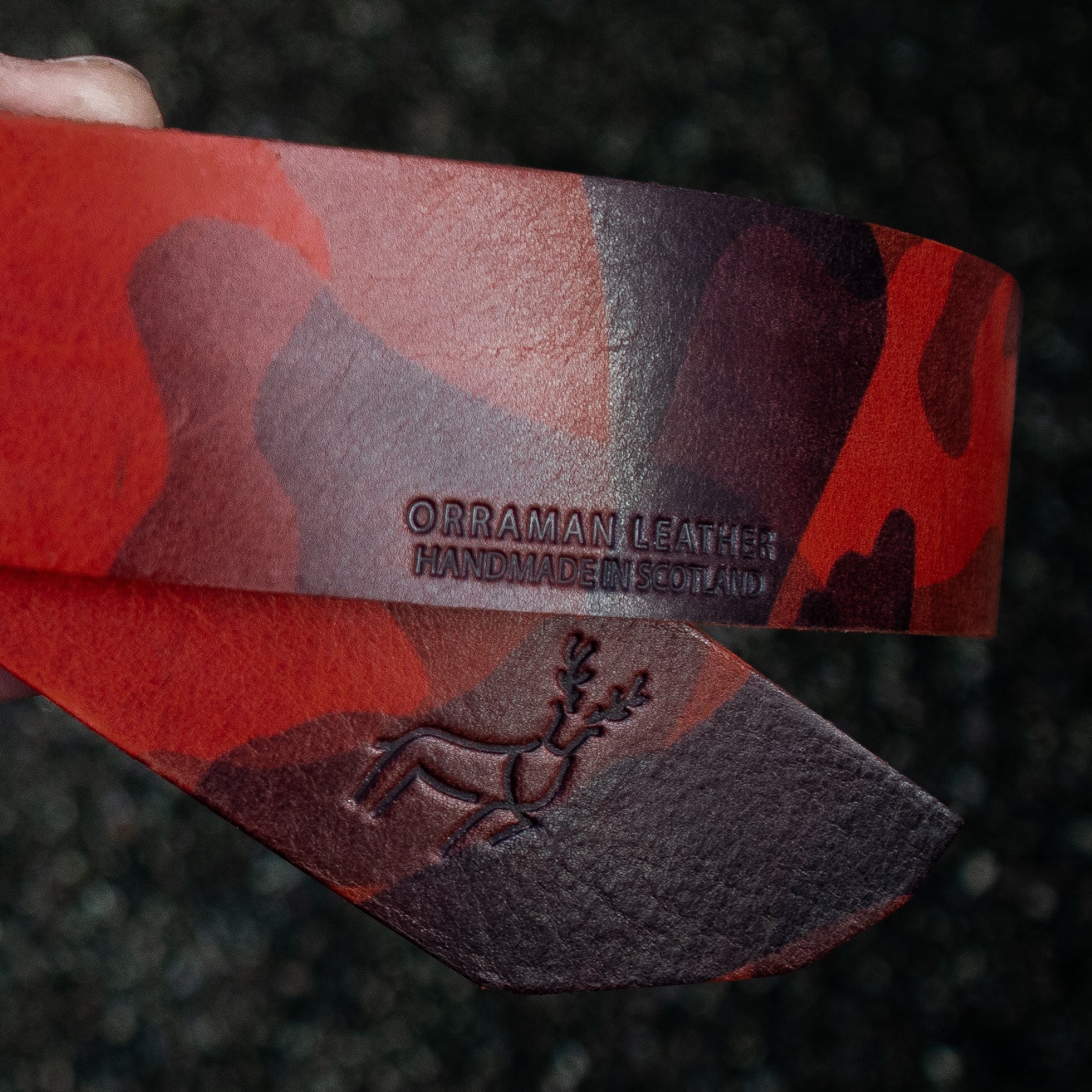 LIMITED RUN | RED Tiger - Camo Belt
