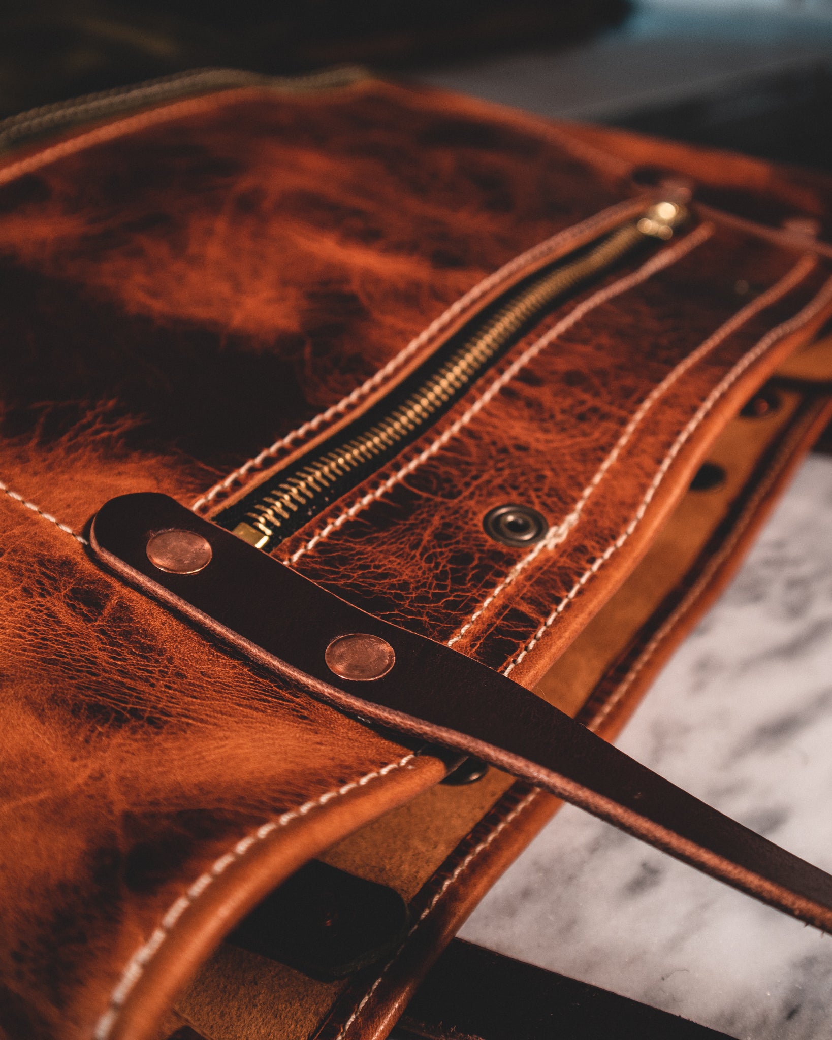 The Hebridean Leather Tote