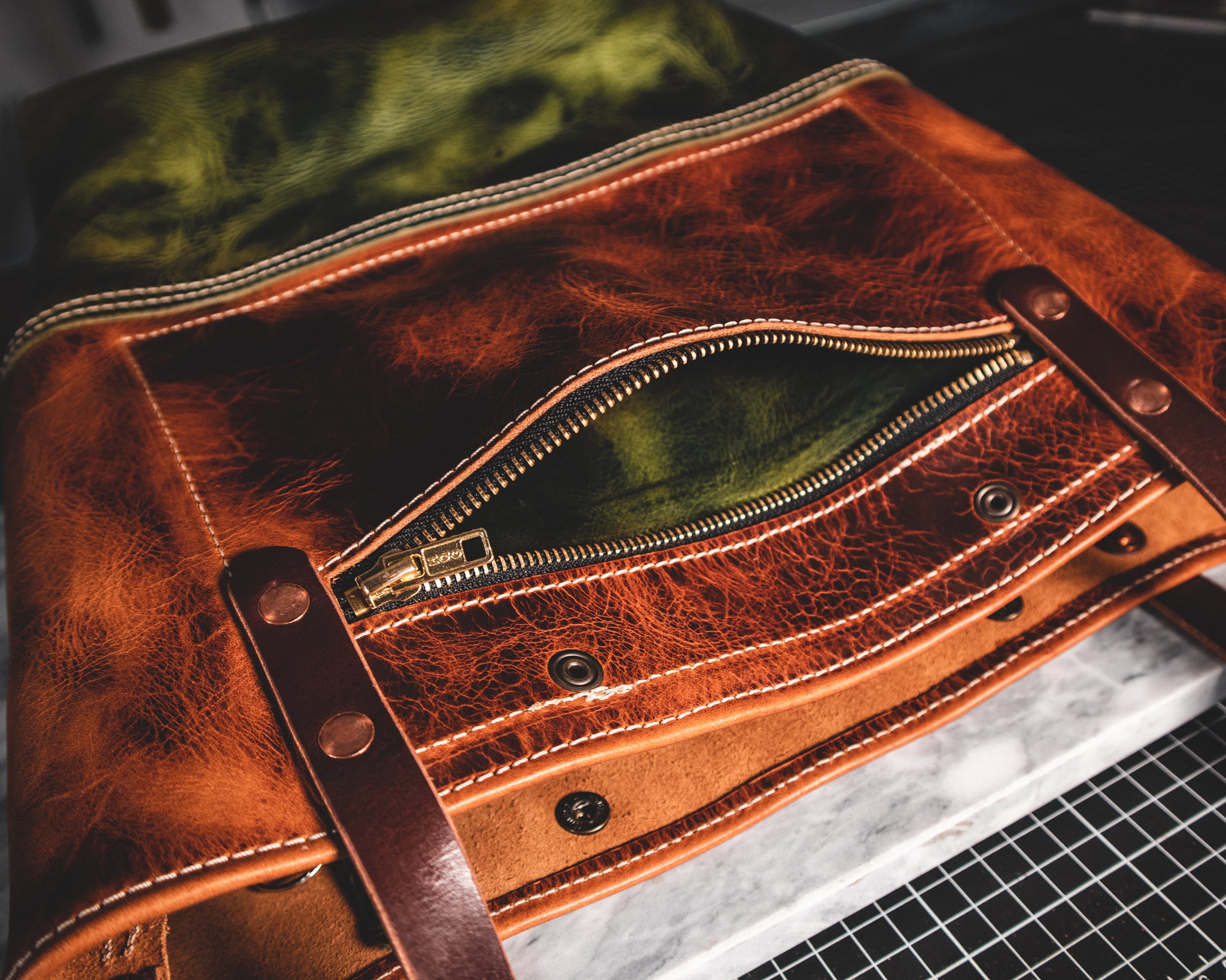 The Hebridean Leather Tote