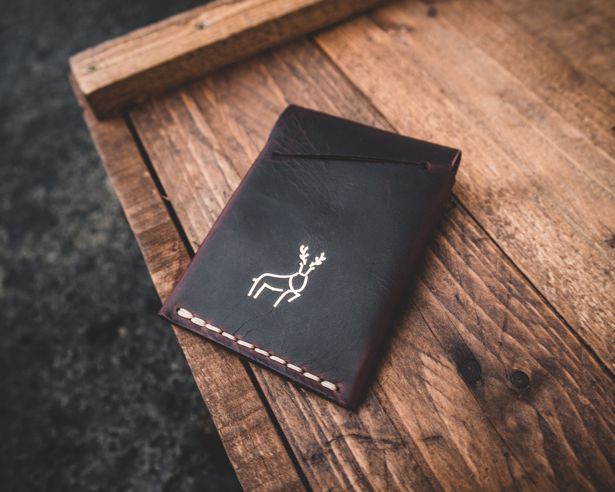 The Outlander Wallet - Italian leather