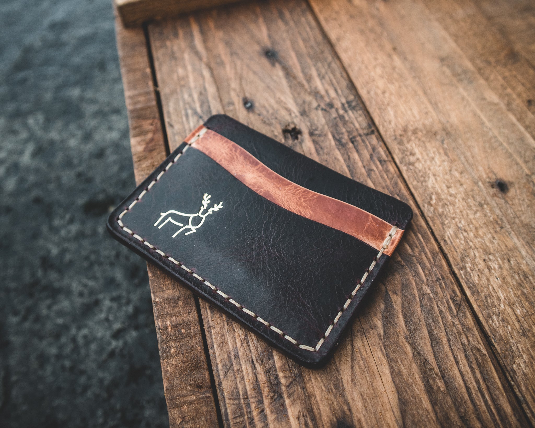 The Highland XL - Handmade Leather EDC Cardholder