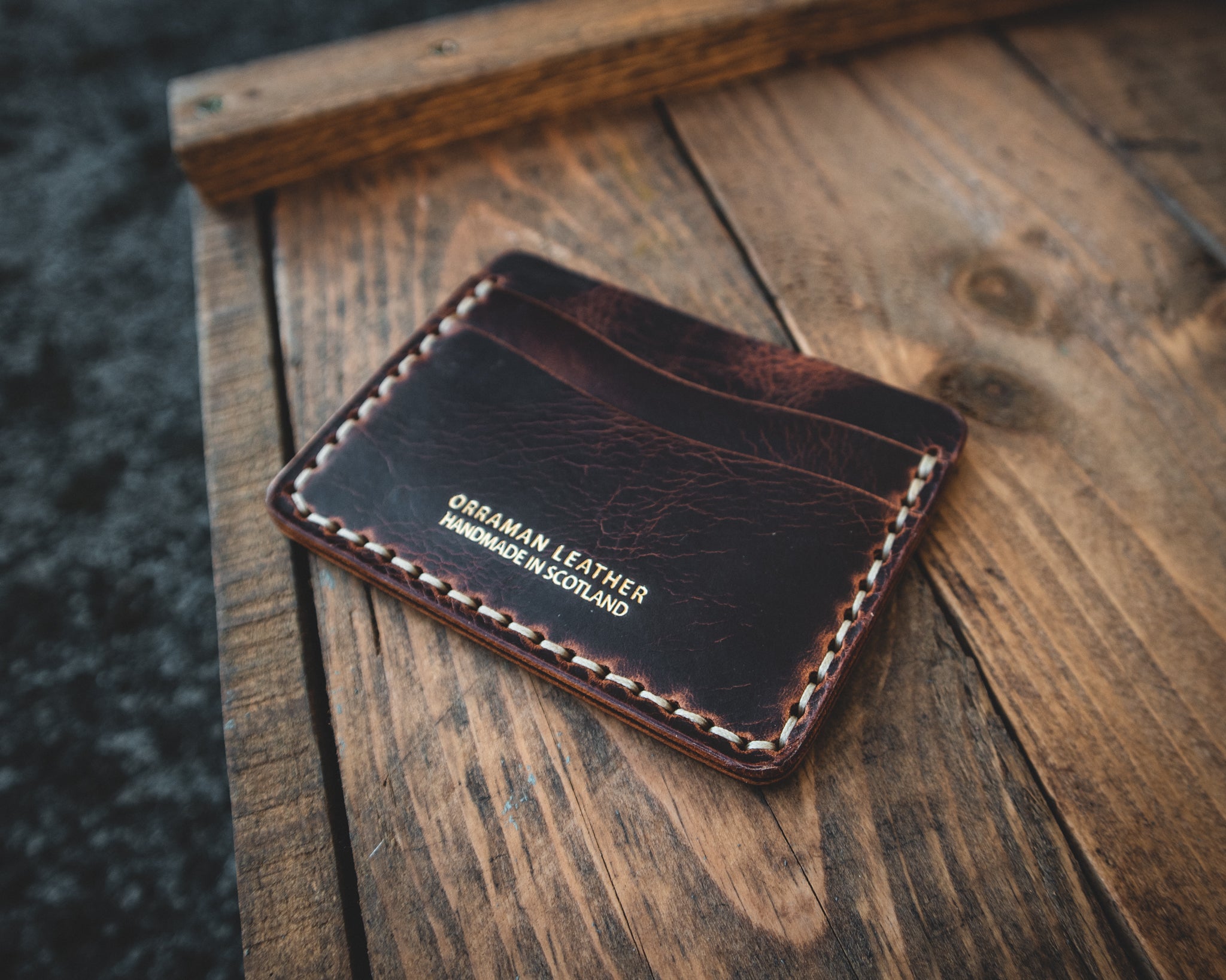 The Highland XL - Handmade Leather EDC Cardholder