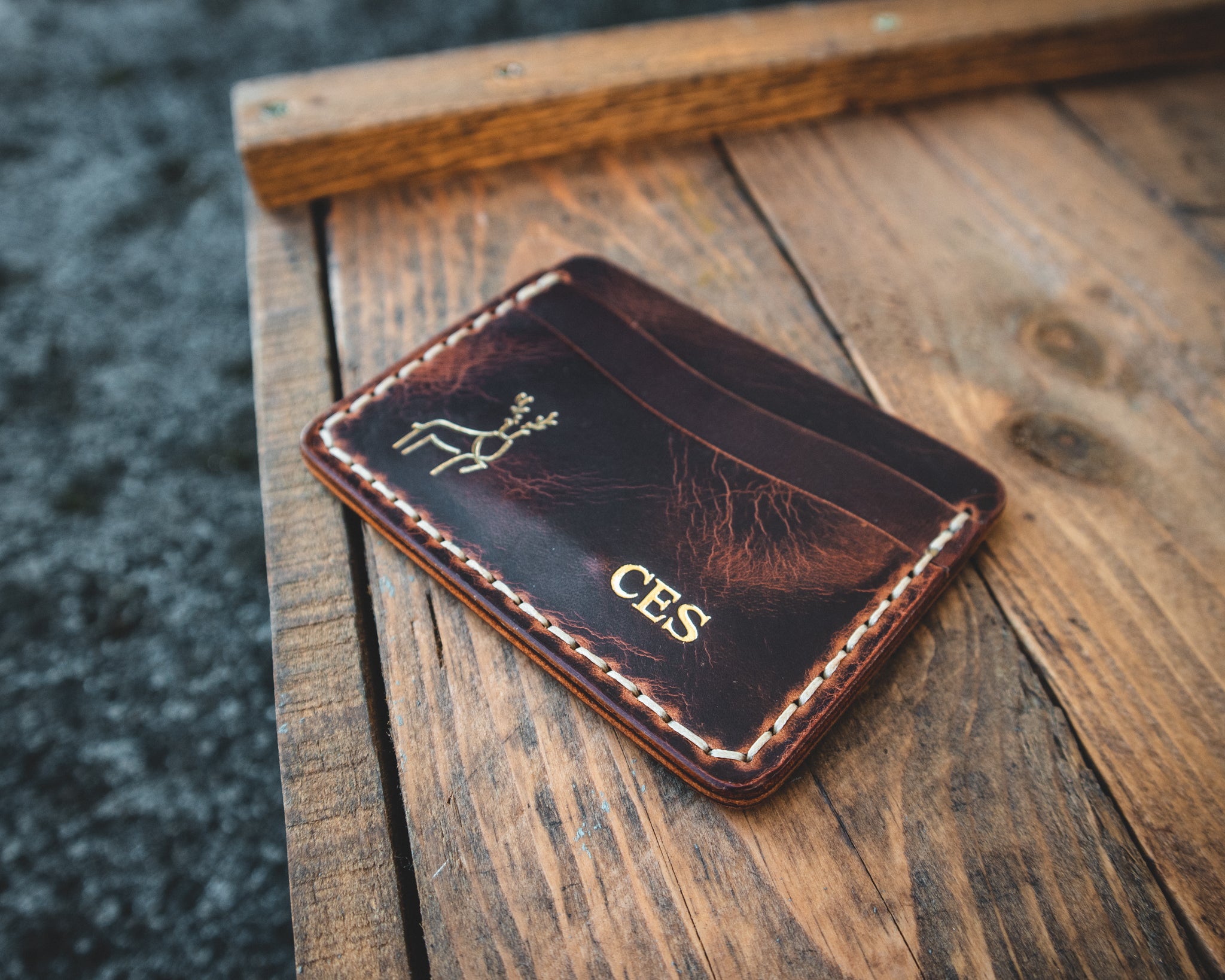 The Highland XL - Handmade Leather EDC Cardholder