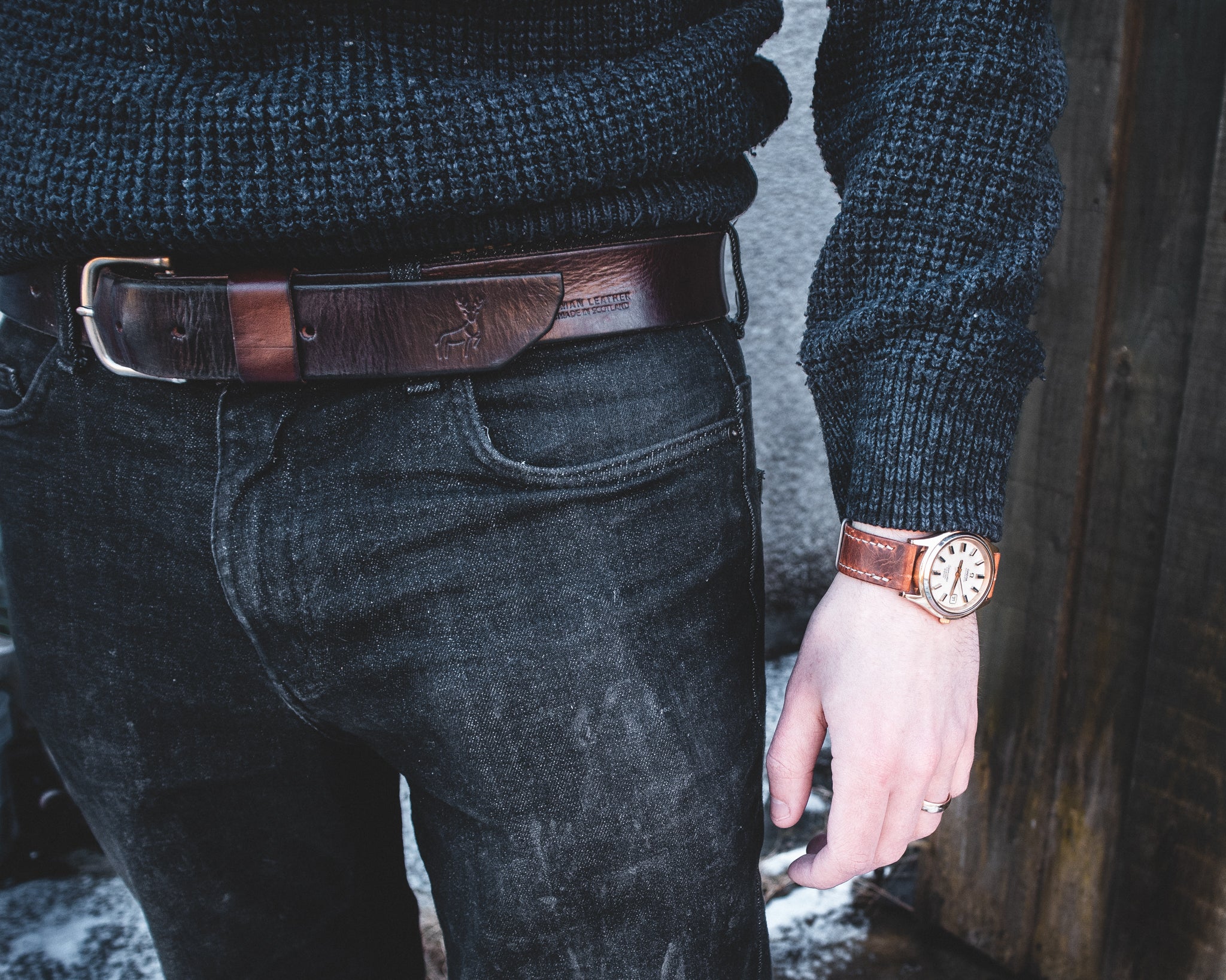 Handmade Leather Watch Strap