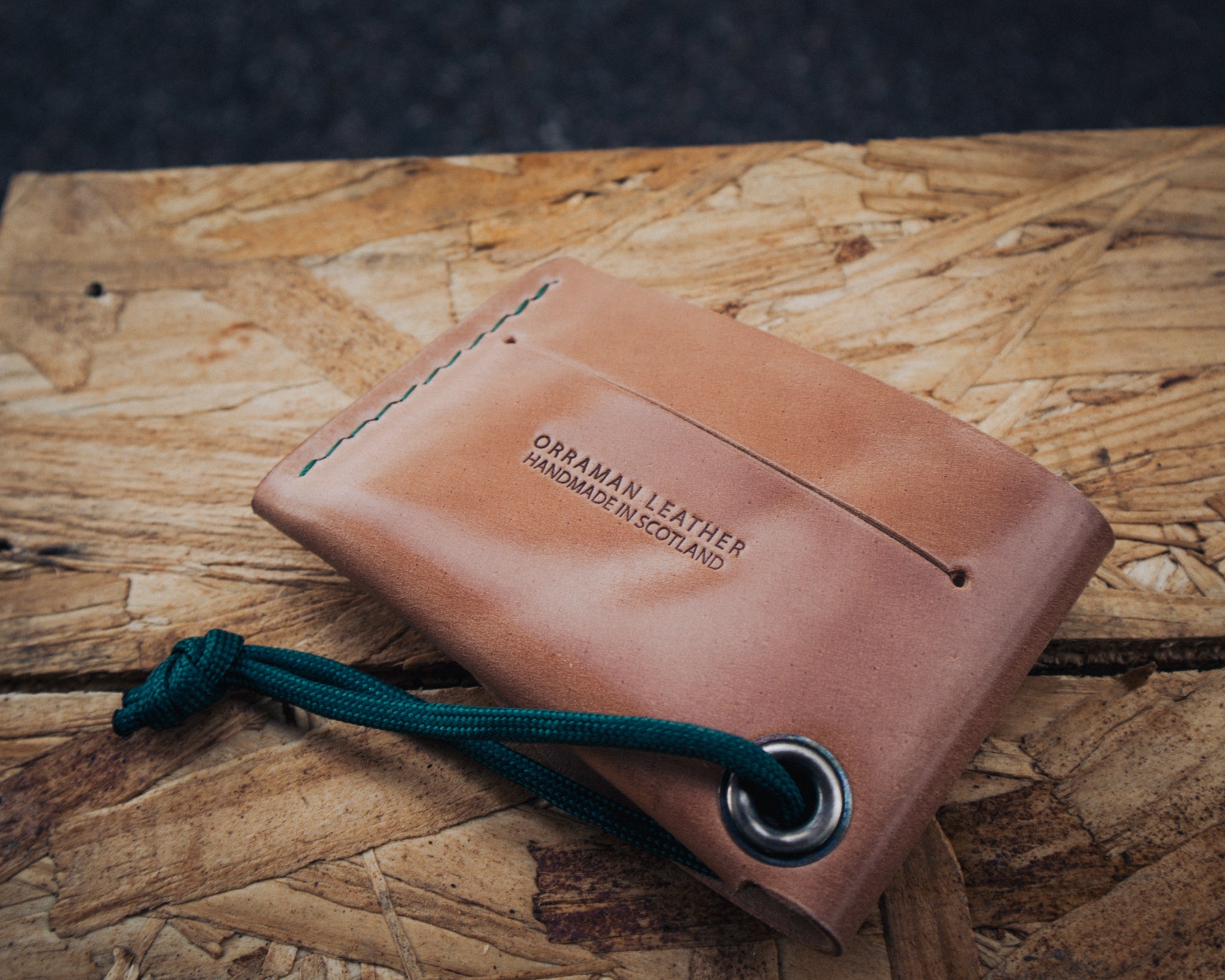 Clann Cardholder — Rocado Shell Cordovan (Natural)