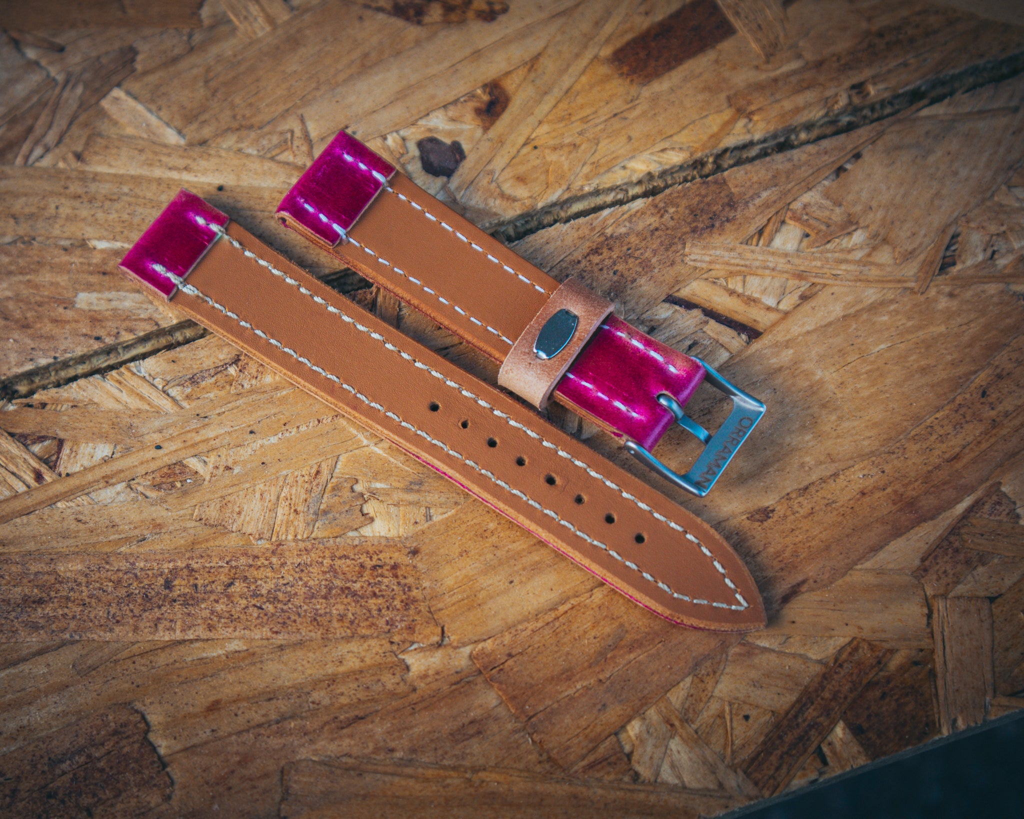 Shell Cordovan Watch Strap (20mm Lug)
