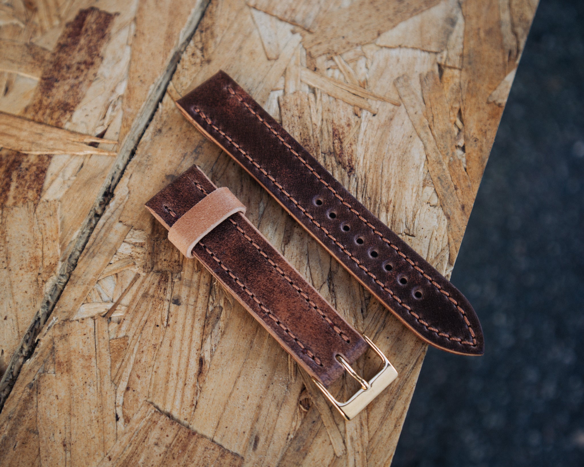 Shell Cordovan Watch Strap (20mm Lug)
