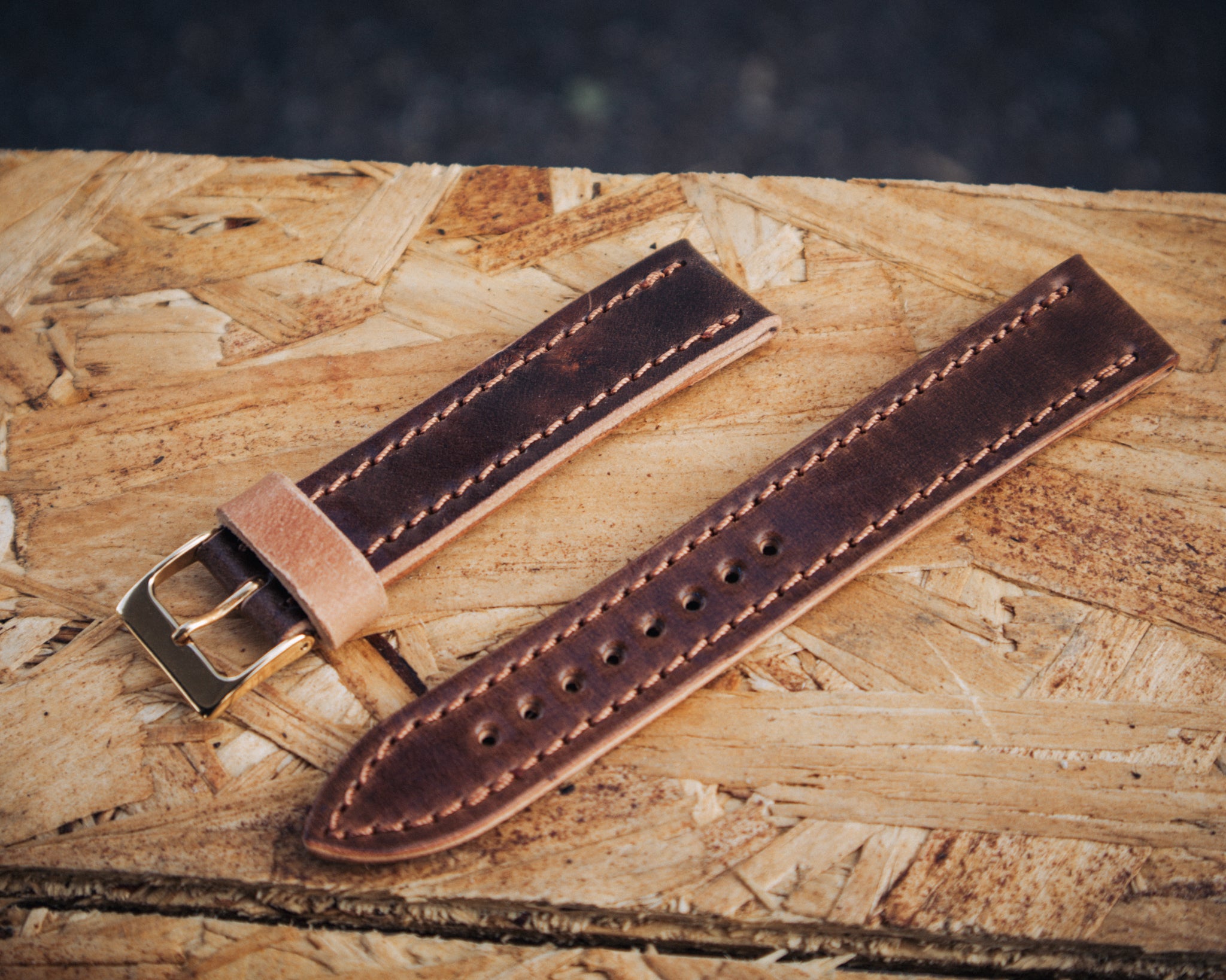 Shell Cordovan Watch Strap (20mm Lug)