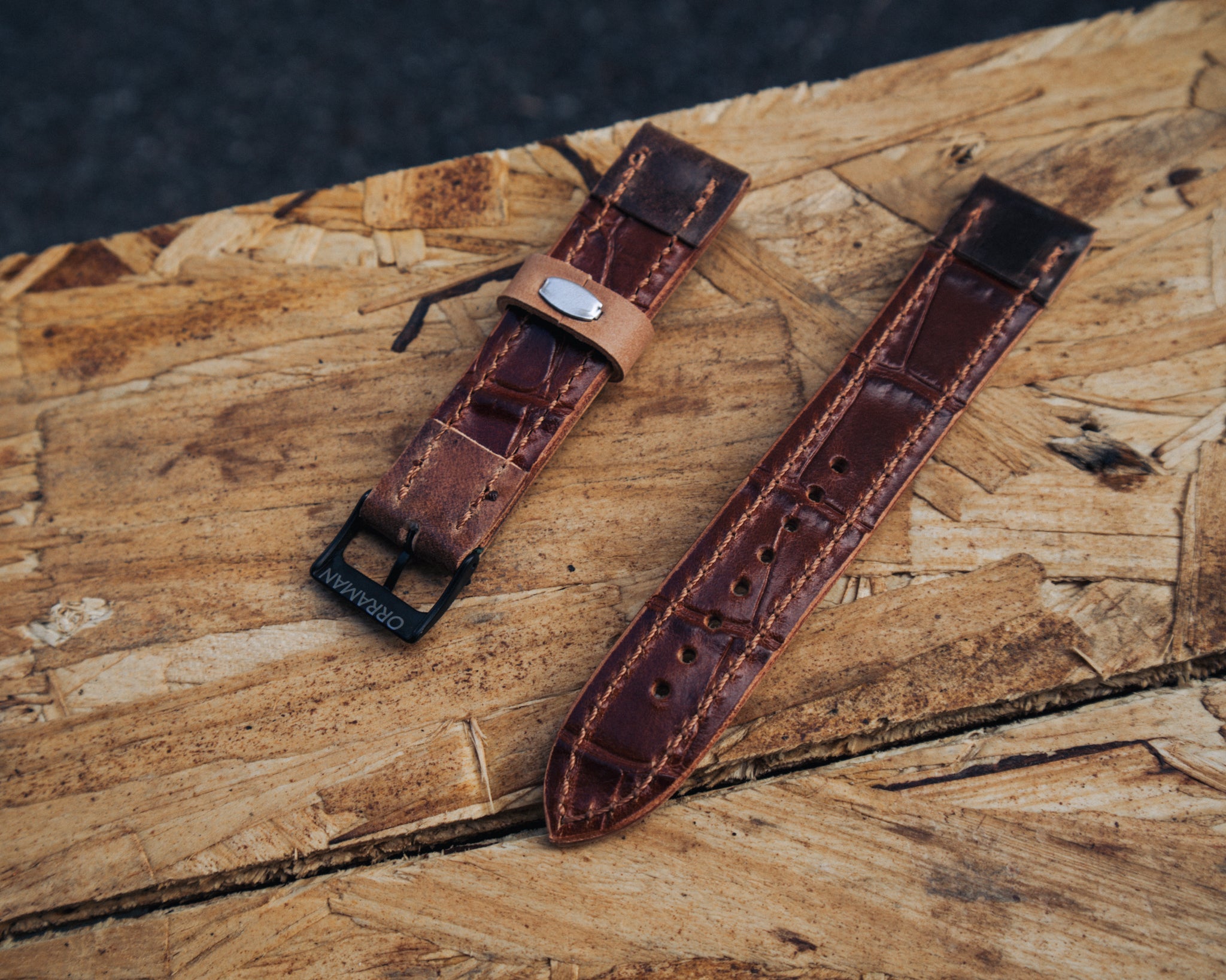 Shell Cordovan Watch Strap (20mm Lug)