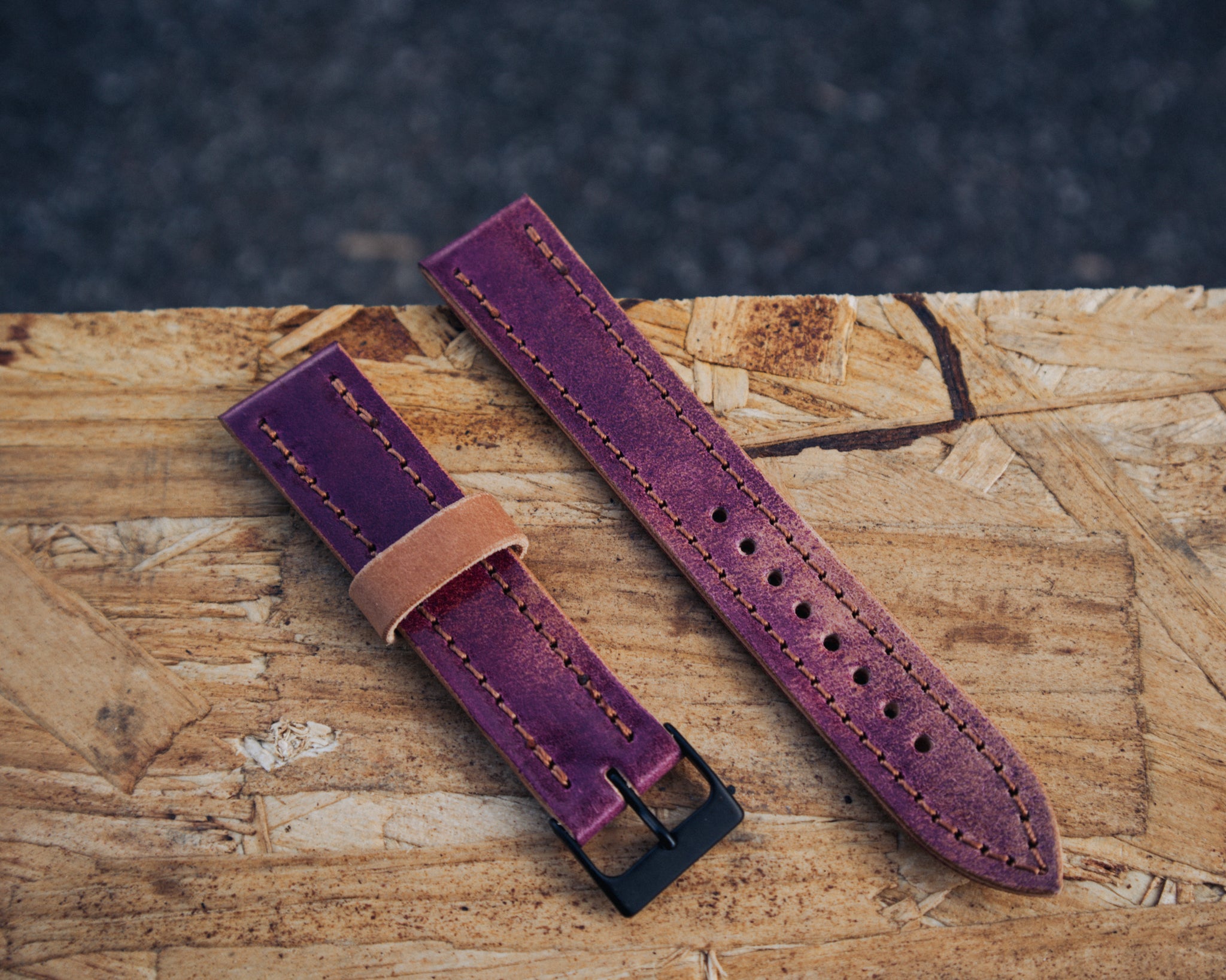 Shell Cordovan Watch Strap (20mm Lug)