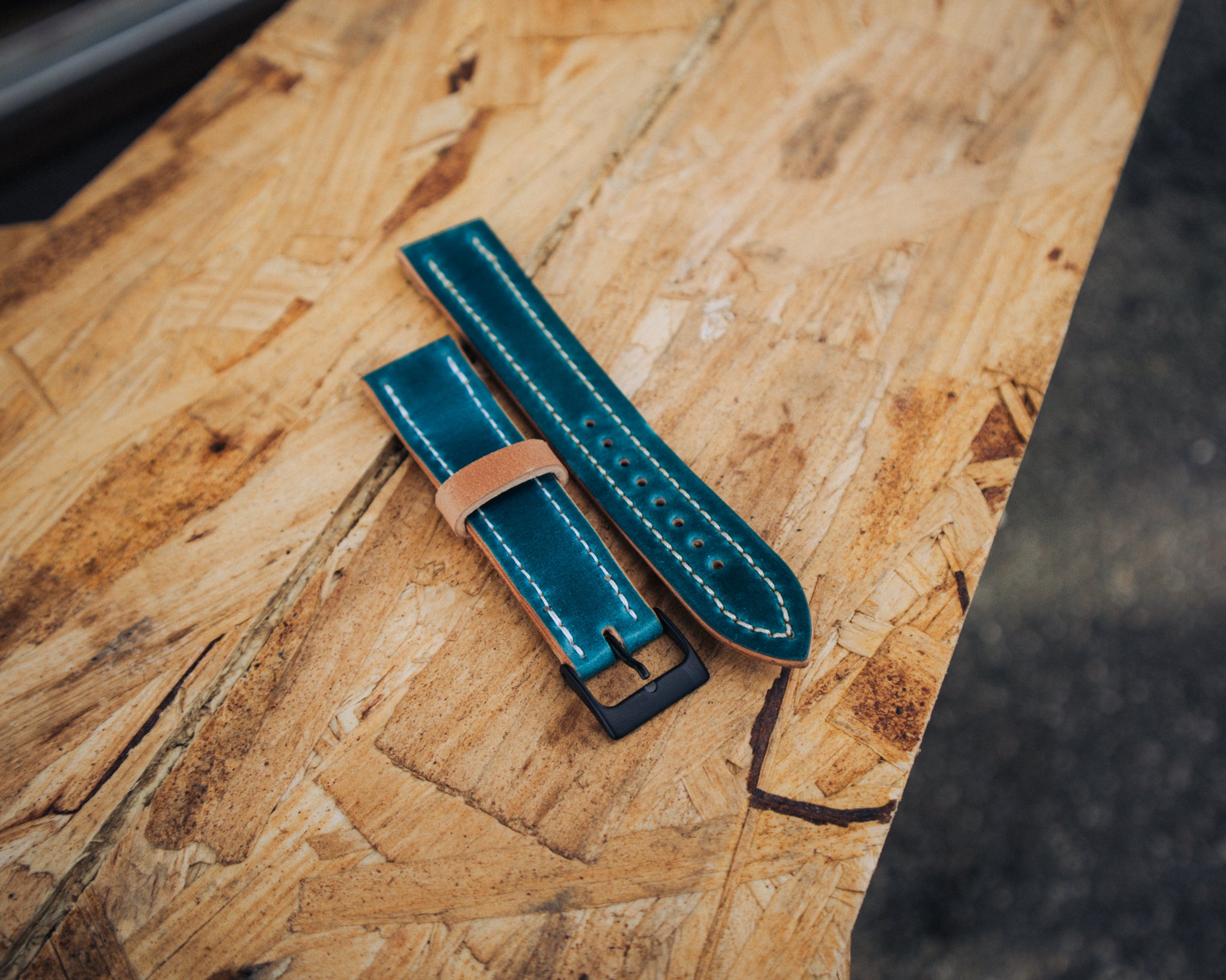 Shell Cordovan Watch Strap (20mm Lug)