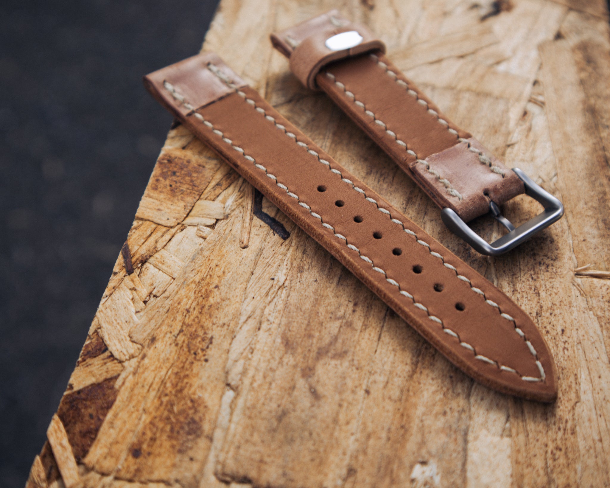 Shell Cordovan Watch Strap (20mm Lug)