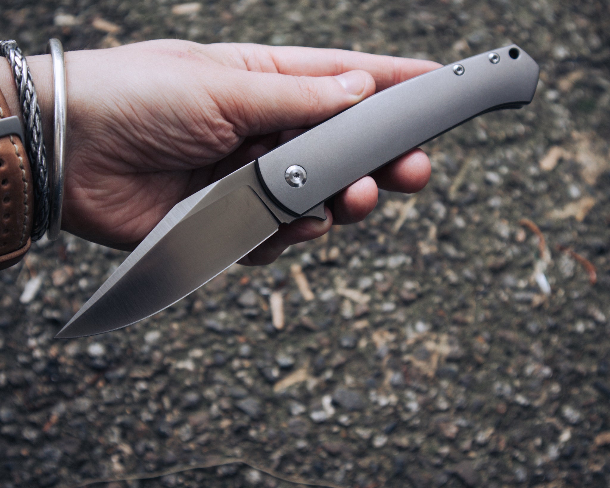 Monterey Bay Knives Pinscher – Titanium / M390