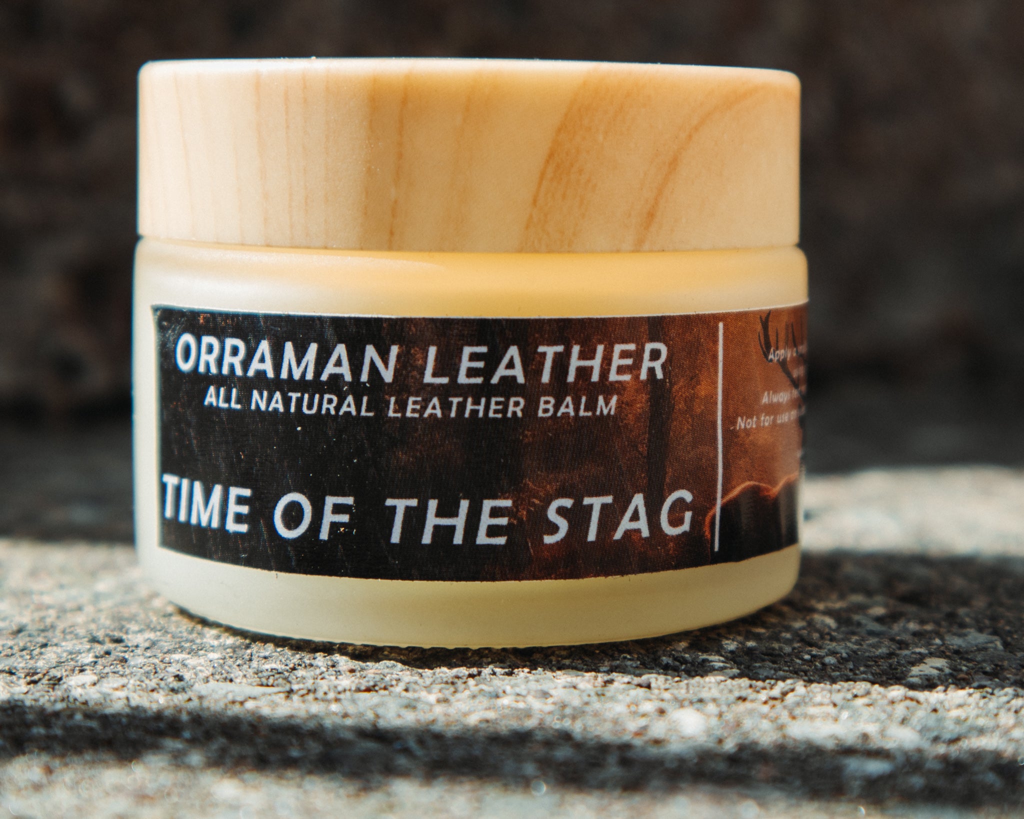 Orraman Leather All Natural Leather Balm