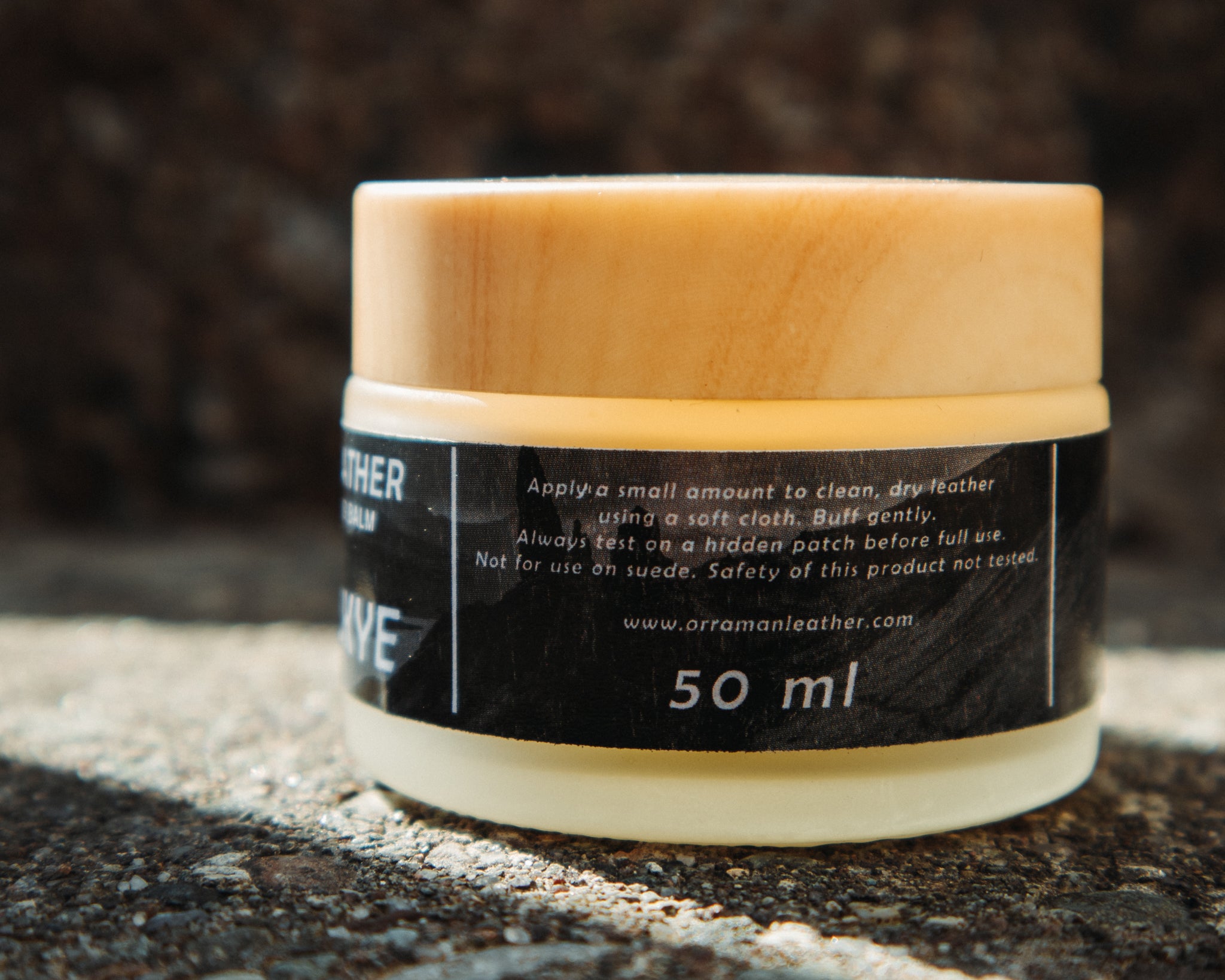 Orraman Leather All Natural Leather Balm