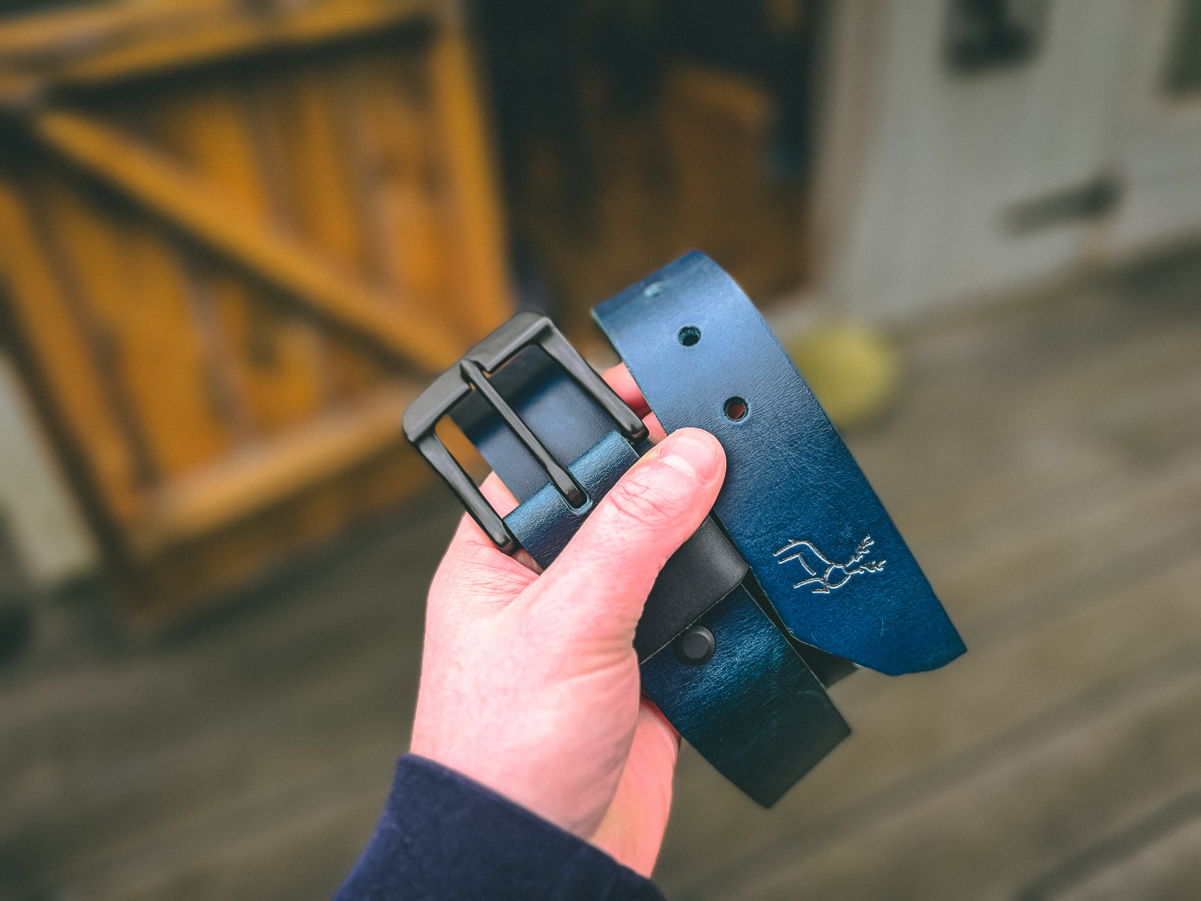 Blue Moor Belt [33" WAIST] - CLEARANCE