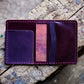 Violet and UV Shell Cordovan Nevis Wallet