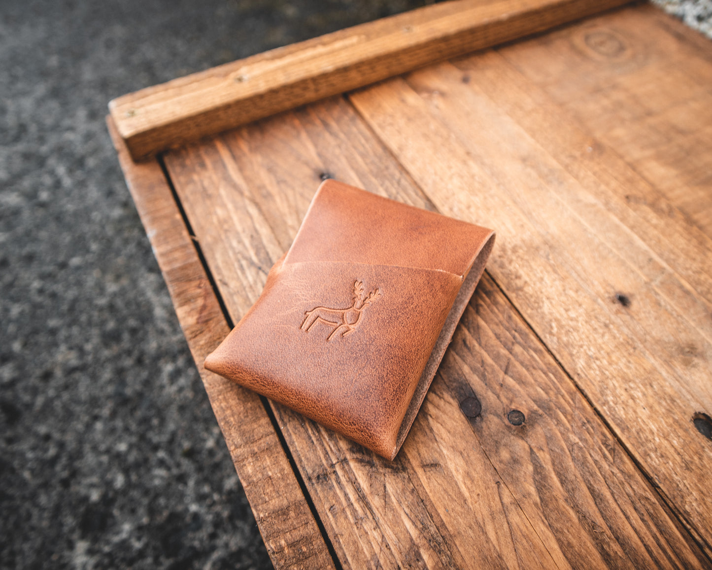 The Cask Leather EDC Wallet