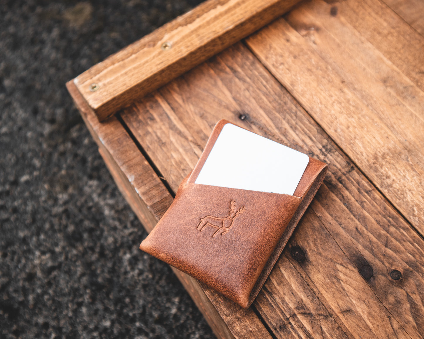 The Cask Leather EDC Wallet