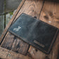 Limited Edition! The Nevis Leather Wallet Lined with Handmade Tartan!