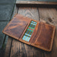 Limited Edition! The Nevis Leather Wallet Lined with Handmade Tartan!