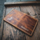 Limited Edition! The Nevis Leather Wallet Lined with Handmade Tartan!