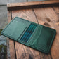 Limited Edition! The Nevis Leather Wallet Lined with Handmade Tartan!