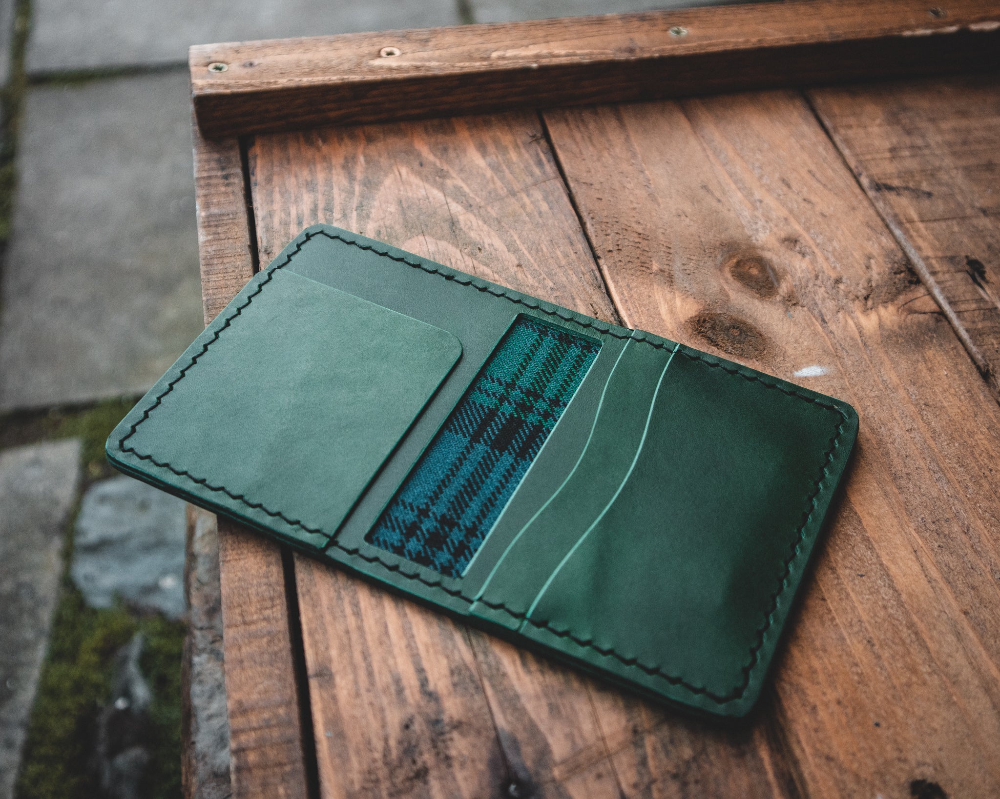 The Nevis Lined with Handmade Tartan