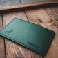 Limited Edition! The Nevis Leather Wallet Lined with Handmade Tartan!