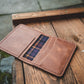 Limited Edition! The Nevis Leather Wallet Lined with Handmade Tartan!