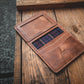 Limited Edition! The Nevis Leather Wallet Lined with Handmade Tartan!
