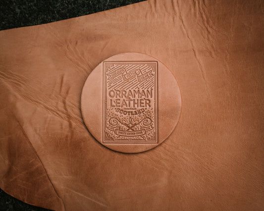 Handmade Leather Coaster