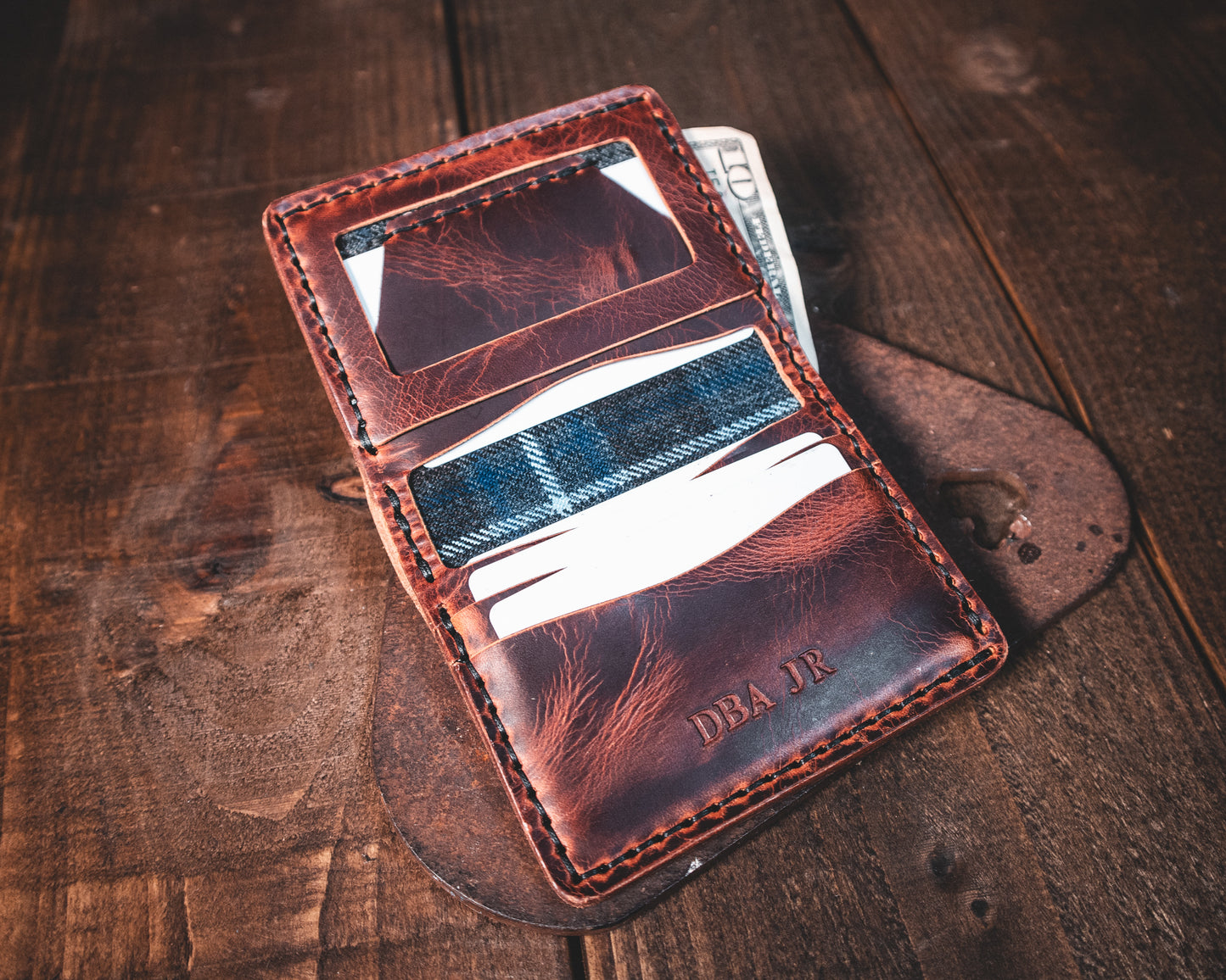 The Chieftain Wallet with ID slot - Rivers of Scotland
