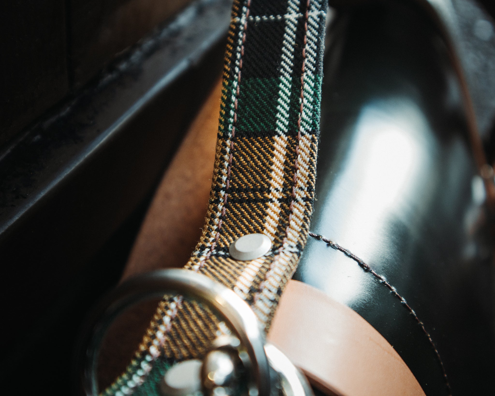 The Outlander Satchel - Racing Green