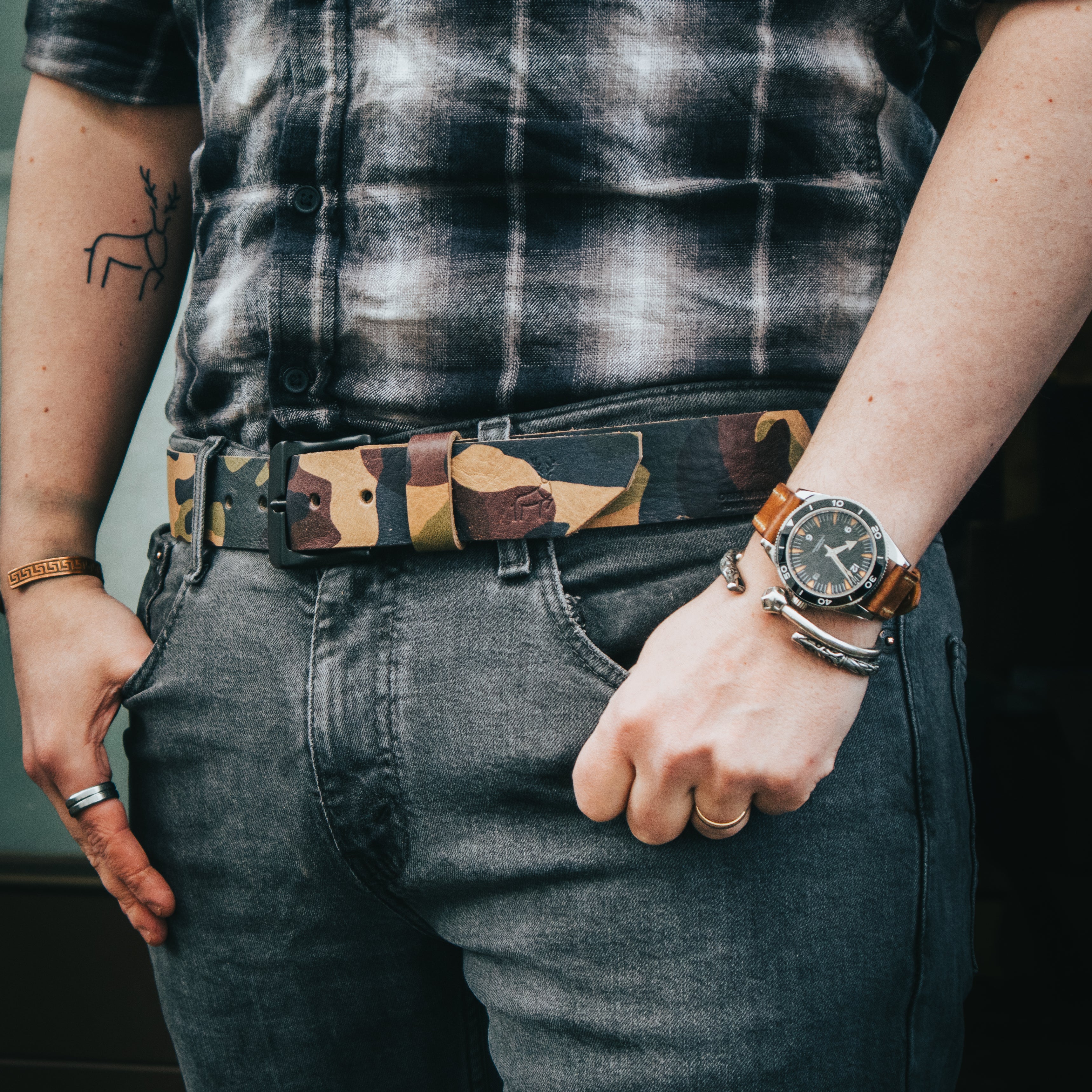 LIMITED RUN | The Woodland Camo Belt