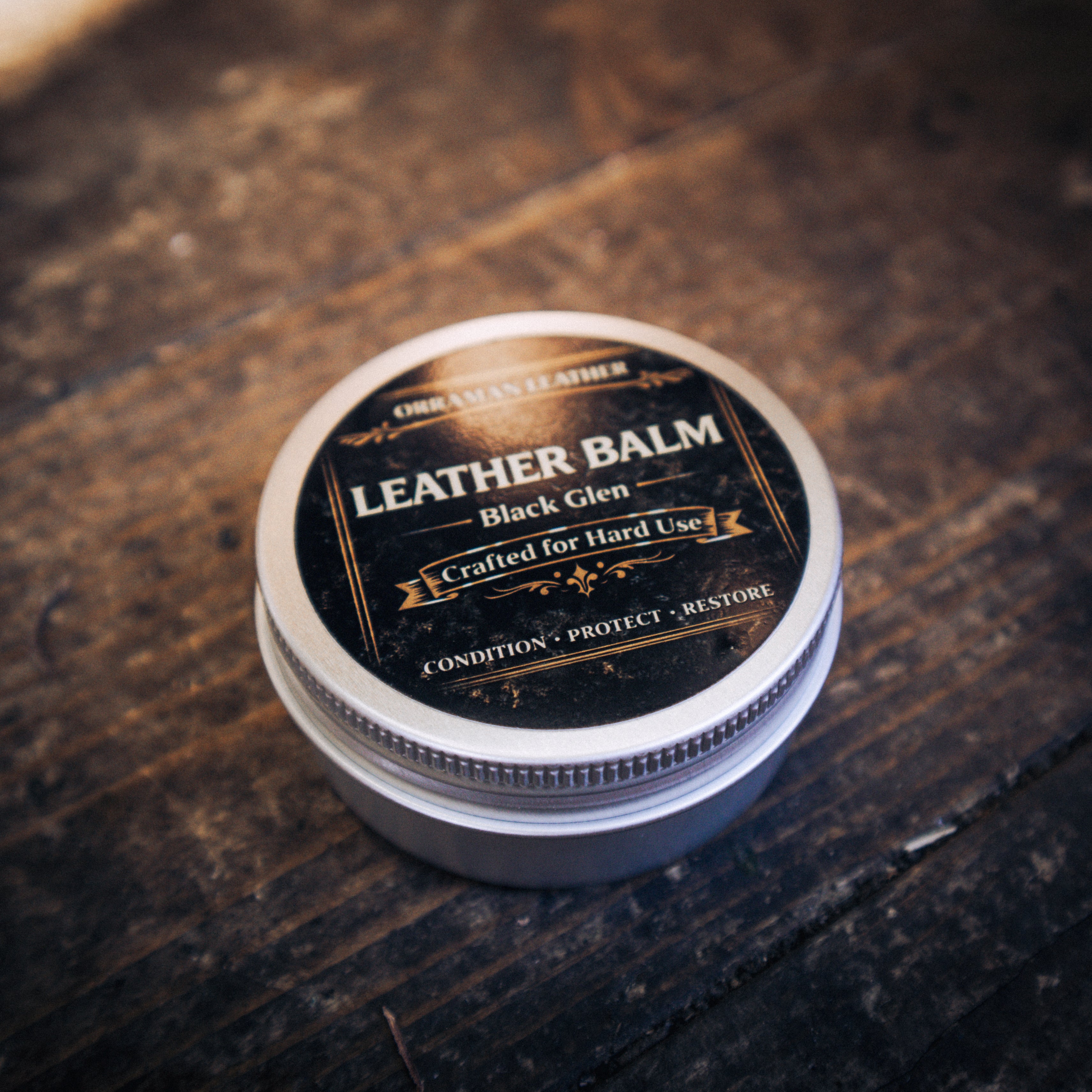 Orraman Leather All Natural Leather Balm
