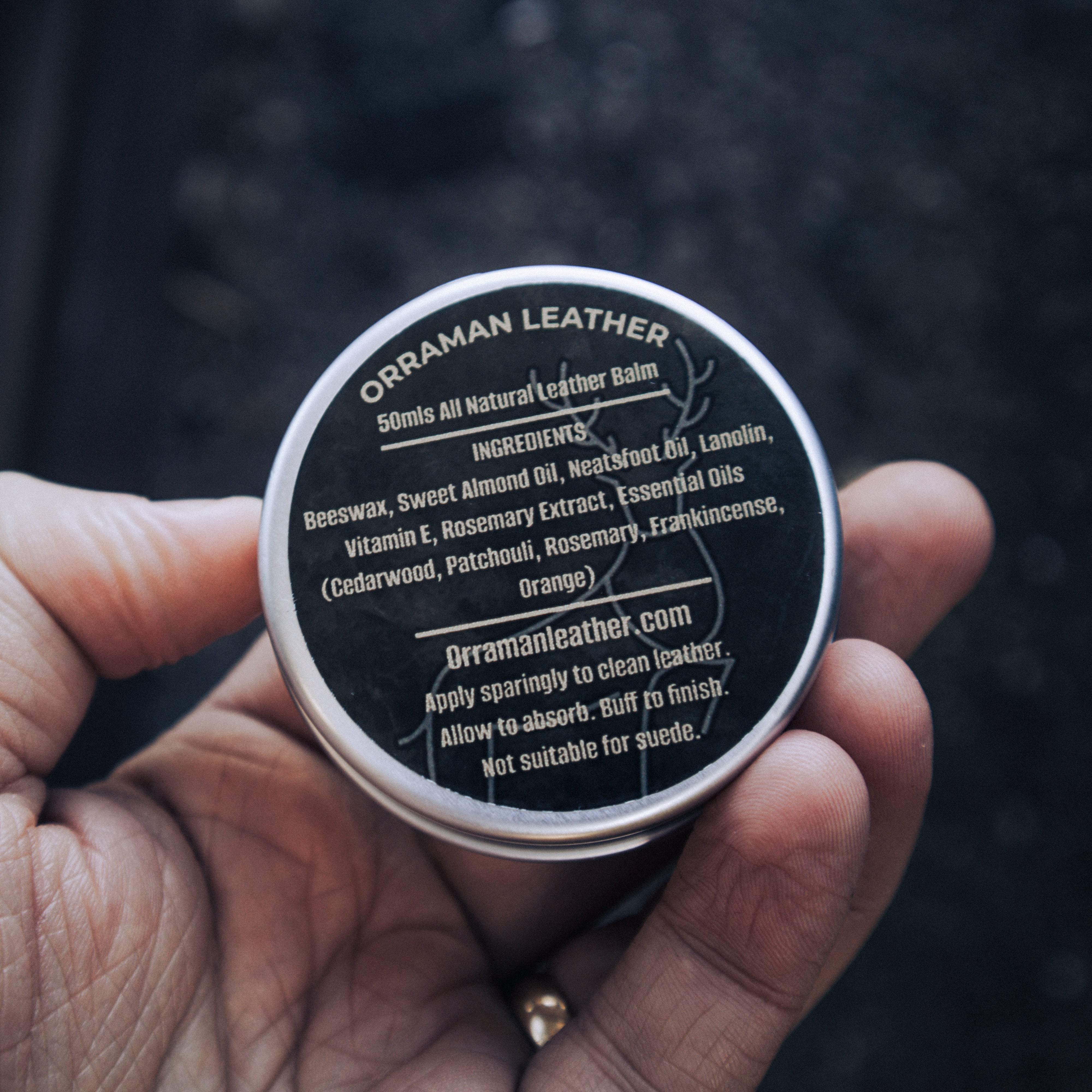 Orraman Leather All Natural Leather Balm