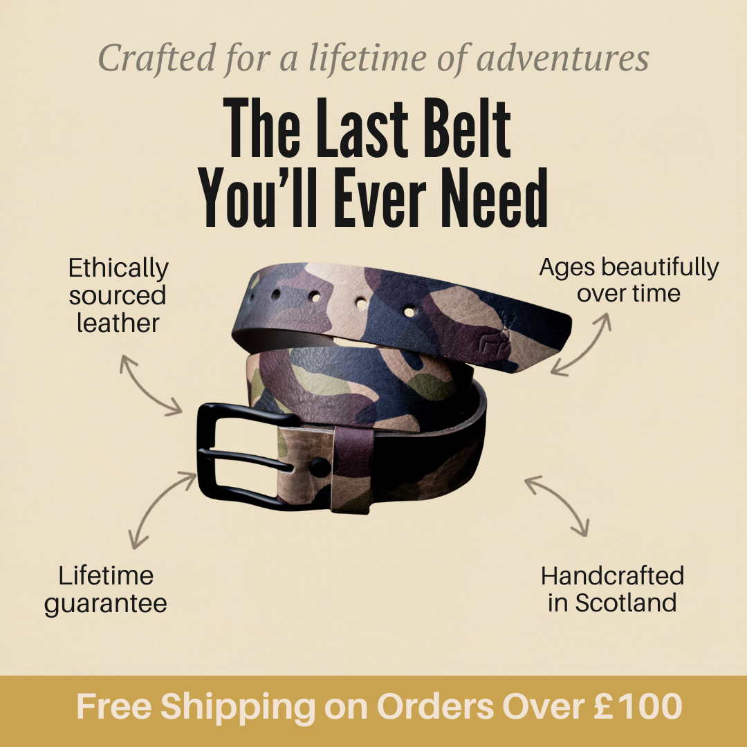 LIMITED RUN | The Woodland Camo Belt